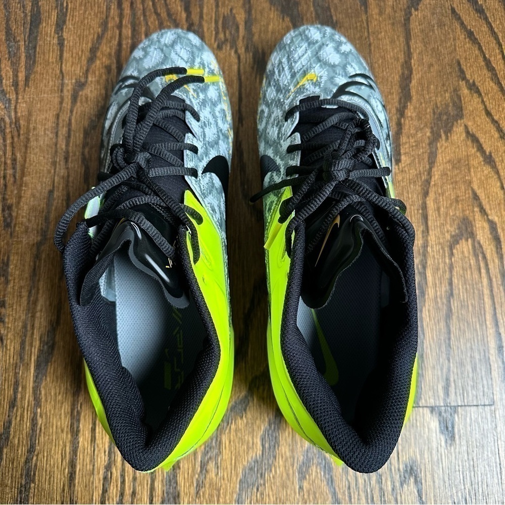 Nike Men's Vapor Edge Elite 360 2 Football Cleats FB3347-703 Green/Gray - Picture 6 of 7